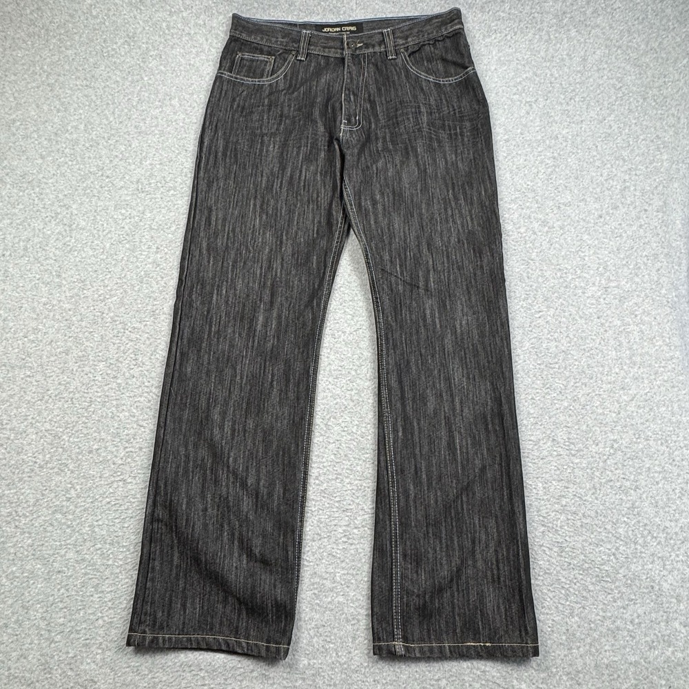 Jordan Craig Contrasting Stitch Straight Fit Jeans Mens 36x34 ‎ Urban Streetwear